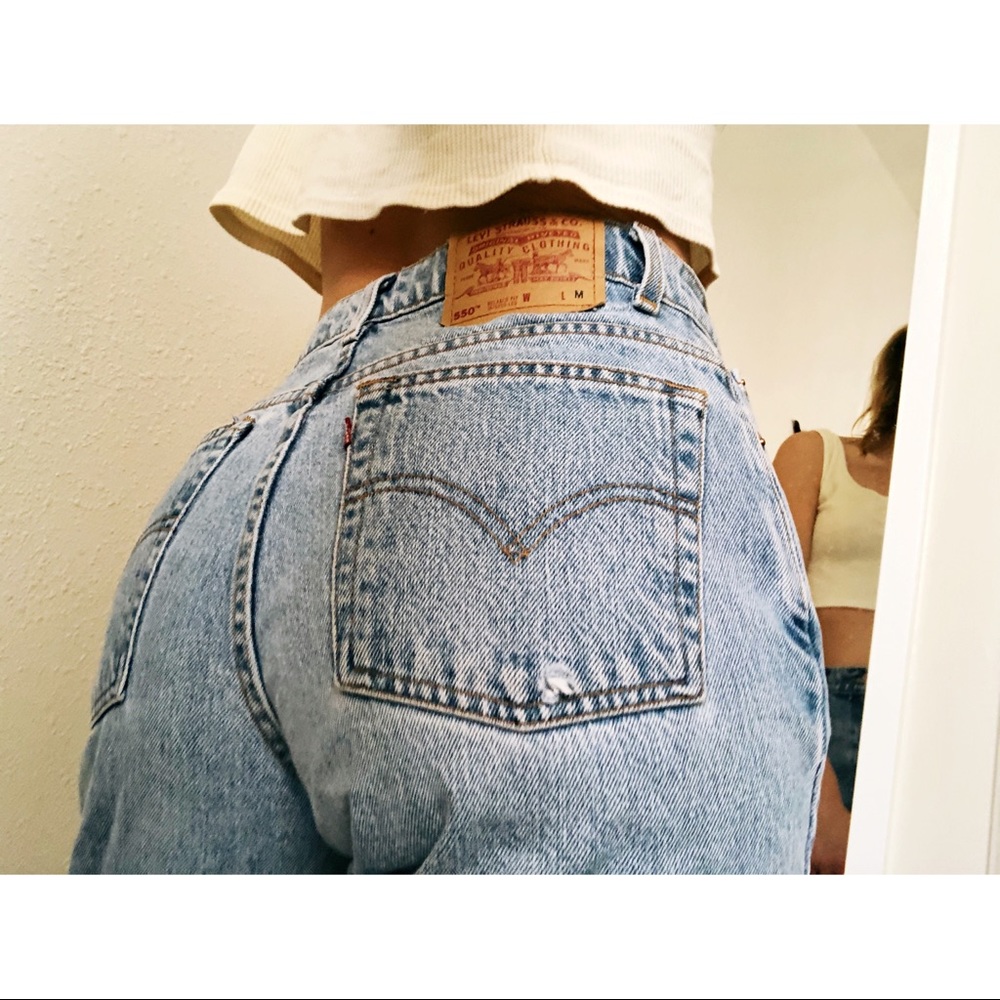 Vintage Levi high waisted jeans